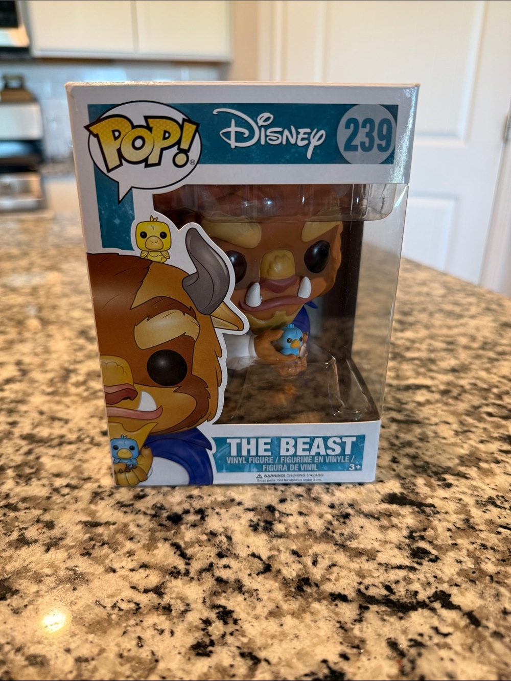 Funko POP! Disney The Beast Brown Blue Vinyl Figure